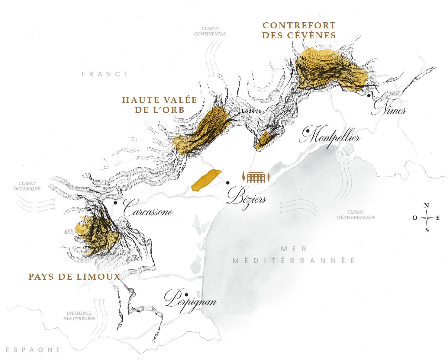 Couche des vignobles Laroche